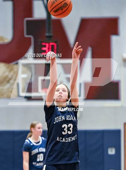 Thumbnail 1 in John Adams Academy - El Dorado Hills vs. Union Mine (Winter Madness at the Mine) photogallery.