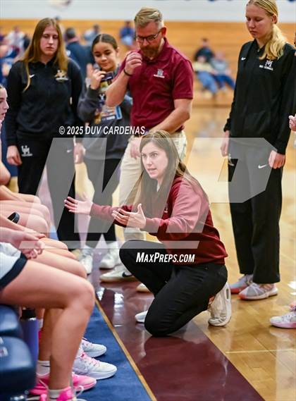 Thumbnail 2 in John Adams Academy - El Dorado Hills vs. Union Mine (Winter Madness at the Mine) photogallery.