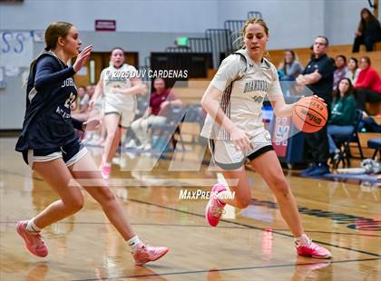 Thumbnail 3 in John Adams Academy - El Dorado Hills vs. Union Mine (Winter Madness at the Mine) photogallery.