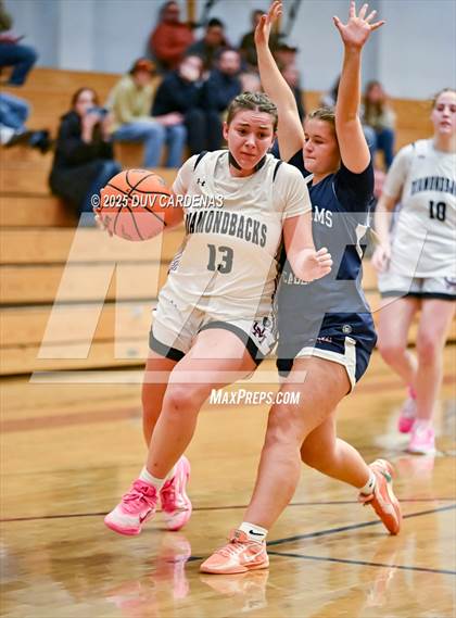 Thumbnail 2 in John Adams Academy - El Dorado Hills vs. Union Mine (Winter Madness at the Mine) photogallery.