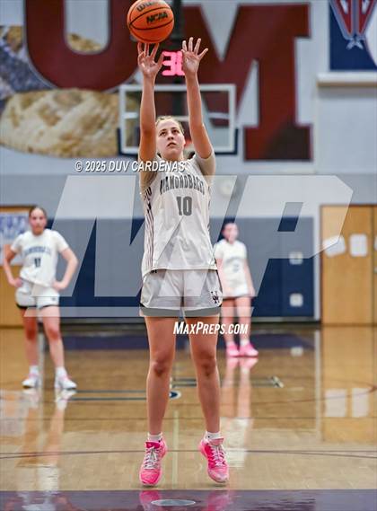 Thumbnail 2 in John Adams Academy - El Dorado Hills vs. Union Mine (Winter Madness at the Mine) photogallery.