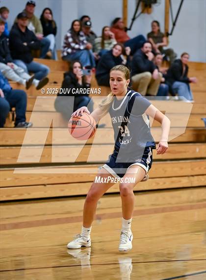 Thumbnail 3 in John Adams Academy - El Dorado Hills vs. Union Mine (Winter Madness at the Mine) photogallery.