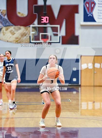 Thumbnail 2 in John Adams Academy - El Dorado Hills vs. Union Mine (Winter Madness at the Mine) photogallery.