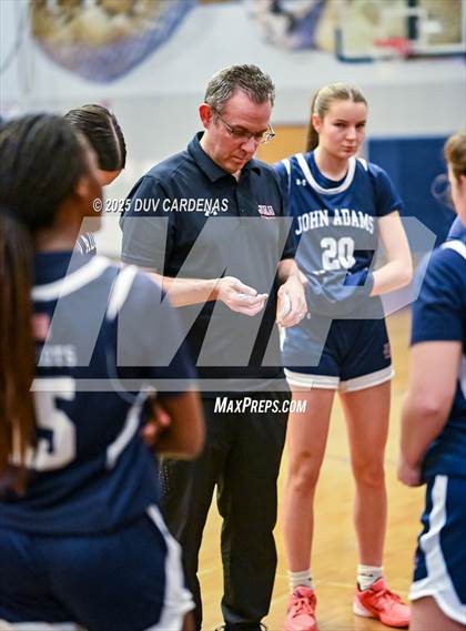 Thumbnail 1 in John Adams Academy - El Dorado Hills vs. Union Mine (Winter Madness at the Mine) photogallery.