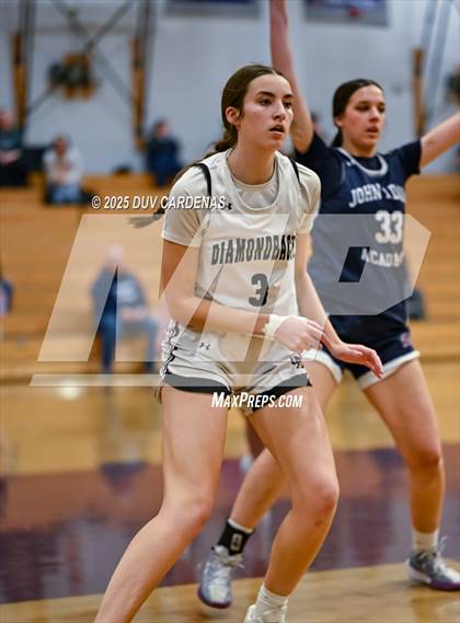 Thumbnail 3 in John Adams Academy - El Dorado Hills vs. Union Mine (Winter Madness at the Mine) photogallery.