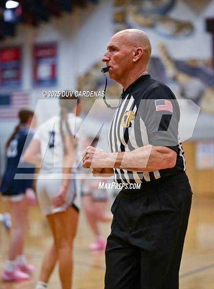 Thumbnail 2 in John Adams Academy - El Dorado Hills vs. Union Mine (Winter Madness at the Mine) photogallery.