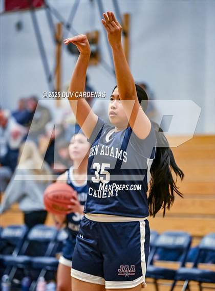 Thumbnail 1 in John Adams Academy - El Dorado Hills vs. Union Mine (Winter Madness at the Mine) photogallery.