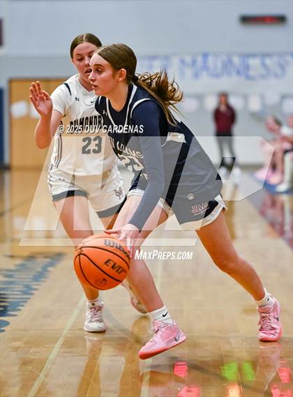 Thumbnail 1 in John Adams Academy - El Dorado Hills vs. Union Mine (Winter Madness at the Mine) photogallery.