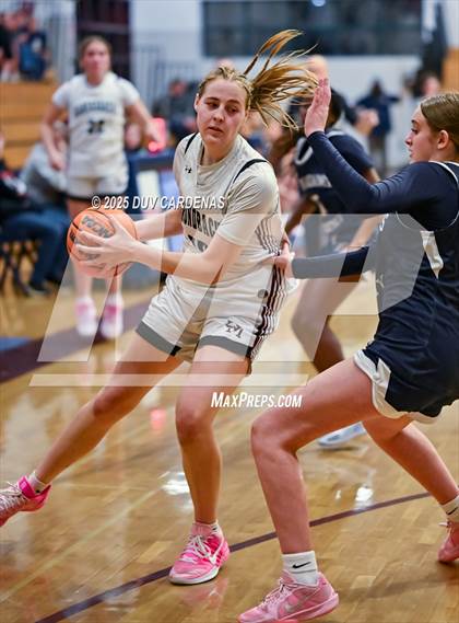 Thumbnail 2 in John Adams Academy - El Dorado Hills vs. Union Mine (Winter Madness at the Mine) photogallery.