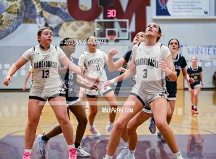 Thumbnail 2 in John Adams Academy - El Dorado Hills vs. Union Mine (Winter Madness at the Mine) photogallery.