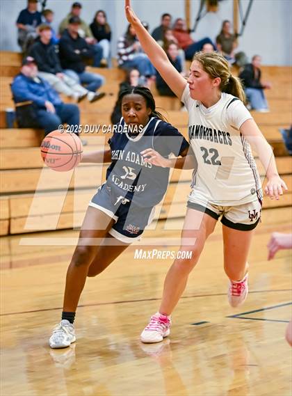 Thumbnail 1 in John Adams Academy - El Dorado Hills vs. Union Mine (Winter Madness at the Mine) photogallery.