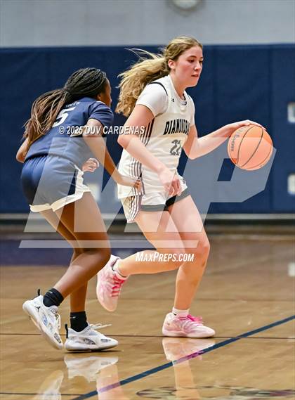 Thumbnail 3 in John Adams Academy - El Dorado Hills vs. Union Mine (Winter Madness at the Mine) photogallery.