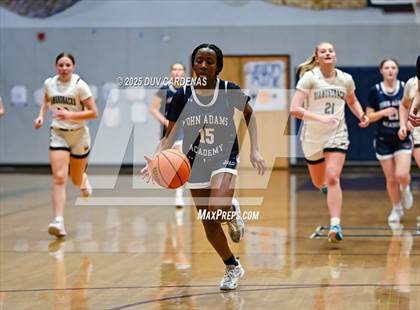 Thumbnail 2 in John Adams Academy - El Dorado Hills vs. Union Mine (Winter Madness at the Mine) photogallery.