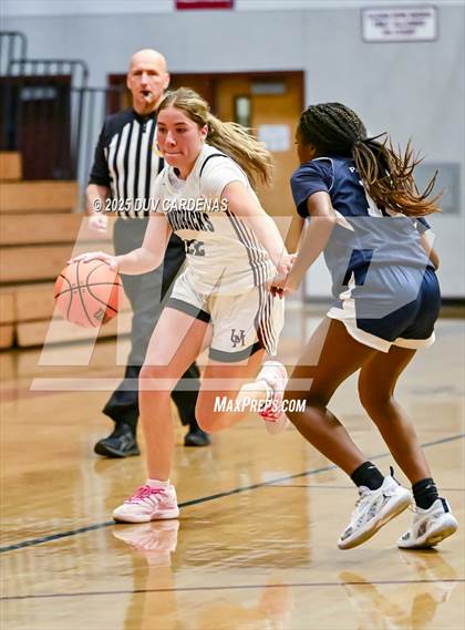 Thumbnail 2 in John Adams Academy - El Dorado Hills vs. Union Mine (Winter Madness at the Mine) photogallery.