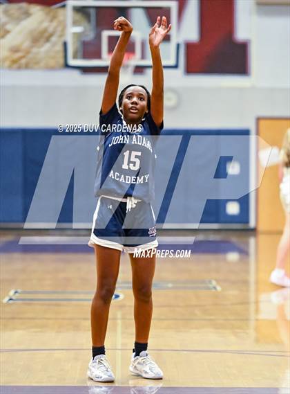 Thumbnail 2 in John Adams Academy - El Dorado Hills vs. Union Mine (Winter Madness at the Mine) photogallery.