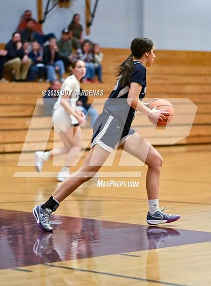 Thumbnail 1 in John Adams Academy - El Dorado Hills vs. Union Mine (Winter Madness at the Mine) photogallery.