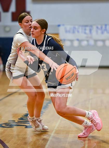 Thumbnail 3 in John Adams Academy - El Dorado Hills vs. Union Mine (Winter Madness at the Mine) photogallery.