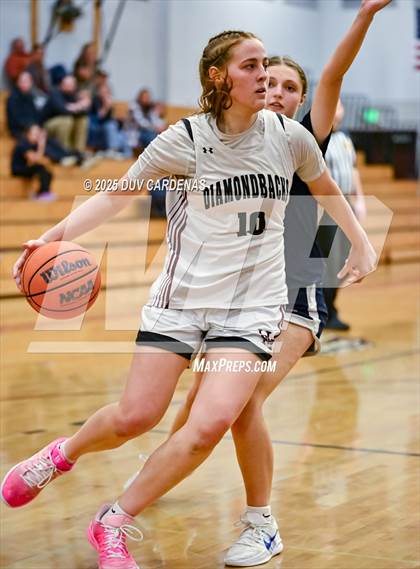 Thumbnail 3 in John Adams Academy - El Dorado Hills vs. Union Mine (Winter Madness at the Mine) photogallery.