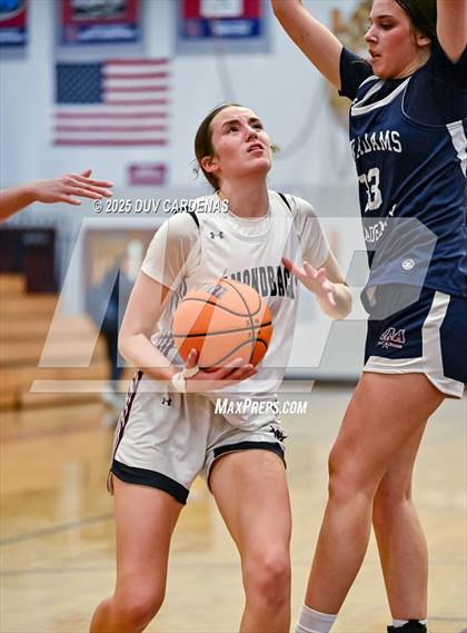 Thumbnail 1 in John Adams Academy - El Dorado Hills vs. Union Mine (Winter Madness at the Mine) photogallery.