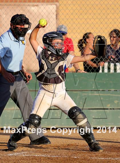 Thumbnail 1 in Benicia vs Del Campo (CIF SJS D2 Final - Game 2) photogallery.