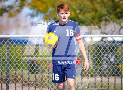 Thumbnail 2 in Anthem Prep @ American Leadership Academy - Gilbert North (AIA 3A QTR Finals) photogallery.