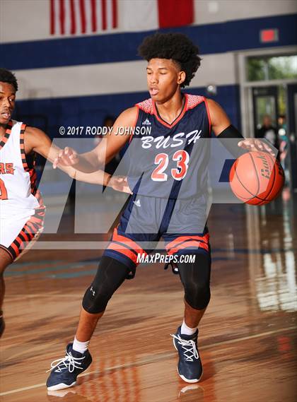 Thumbnail 2 in Lancaster vs. Fort Bend Bush (McDonald's Texas Invitational) photogallery.