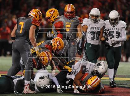 Thumbnail 1 in Helix vs. Mission Viejo (CIF 1-AA South Coast Final) photogallery.