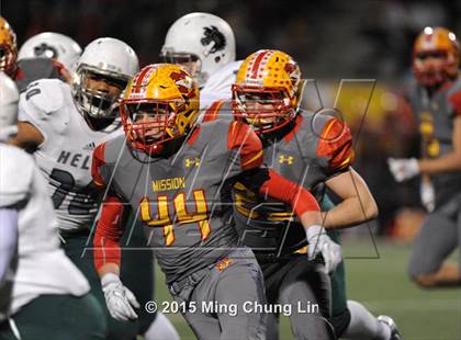 Thumbnail 3 in Helix vs. Mission Viejo (CIF 1-AA South Coast Final) photogallery.