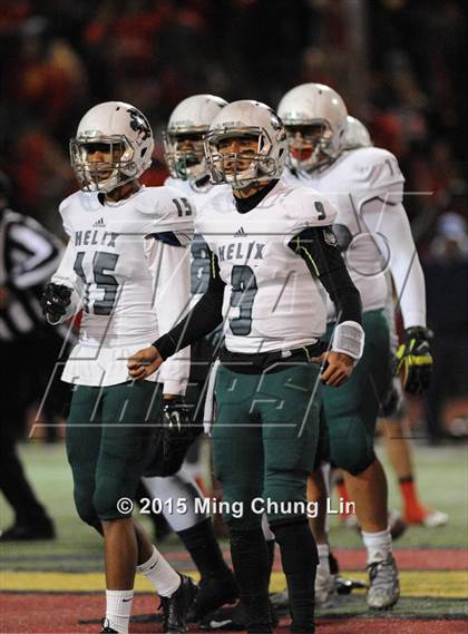 Thumbnail 2 in Helix vs. Mission Viejo (CIF 1-AA South Coast Final) photogallery.