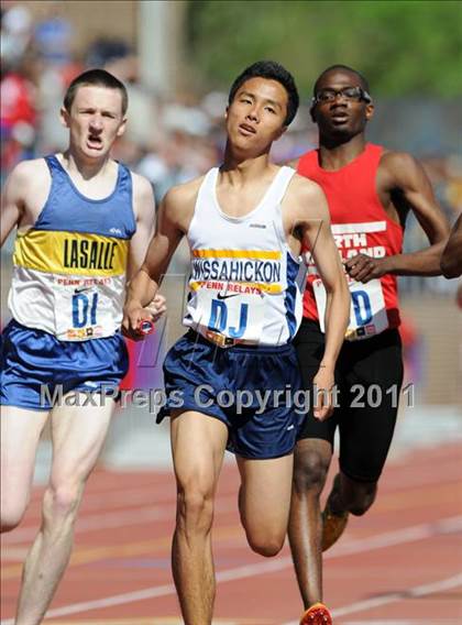 Thumbnail 1 in 117th Penn Relays (Boys Large School 4x800m Event 305)  photogallery.