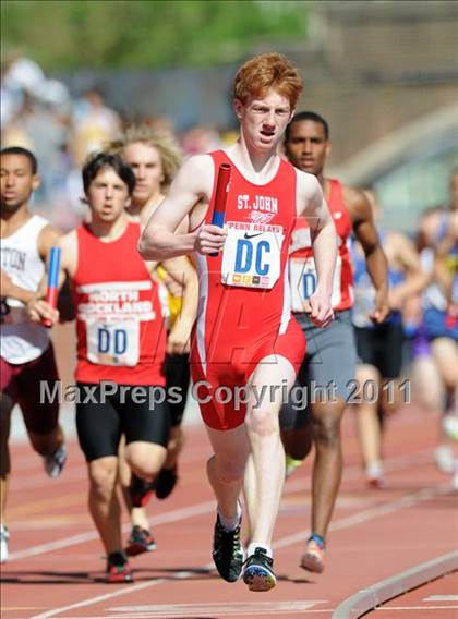 Thumbnail 3 in 117th Penn Relays (Boys Large School 4x800m Event 305)  photogallery.