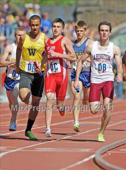 Thumbnail 3 in 117th Penn Relays (Boys Large School 4x800m Event 305)  photogallery.