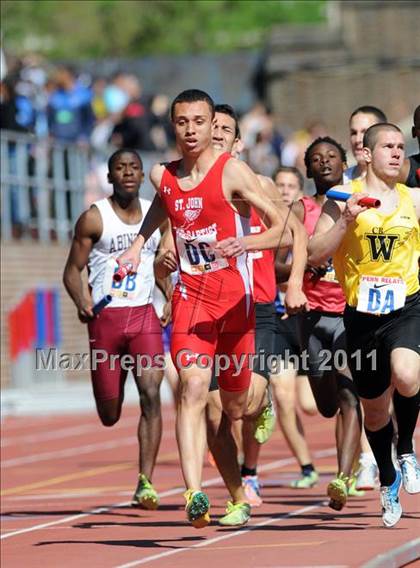 Thumbnail 1 in 117th Penn Relays (Boys Large School 4x800m Event 305)  photogallery.