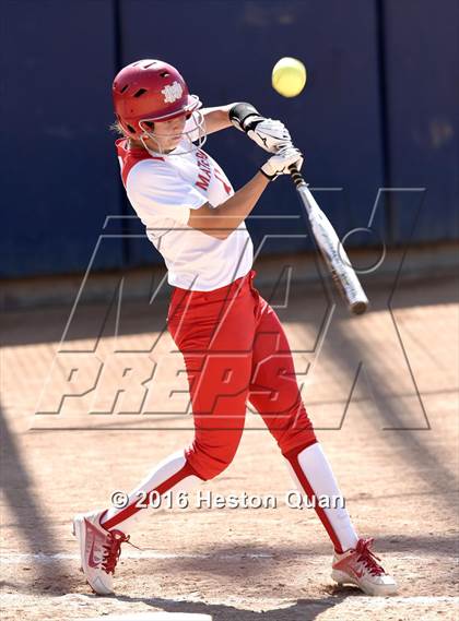 Thumbnail 2 in Mater Dei vs Orange Lutheran (Alan Dugard Classic) photogallery.