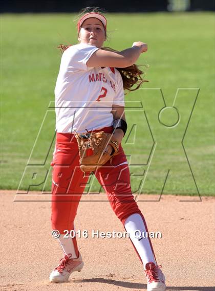 Thumbnail 2 in Mater Dei vs Orange Lutheran (Alan Dugard Classic) photogallery.