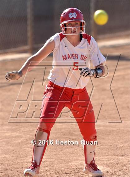 Thumbnail 1 in Mater Dei vs Orange Lutheran (Alan Dugard Classic) photogallery.