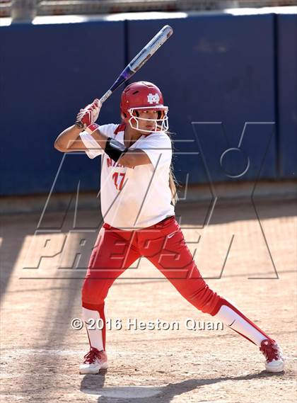 Thumbnail 3 in Mater Dei vs Orange Lutheran (Alan Dugard Classic) photogallery.