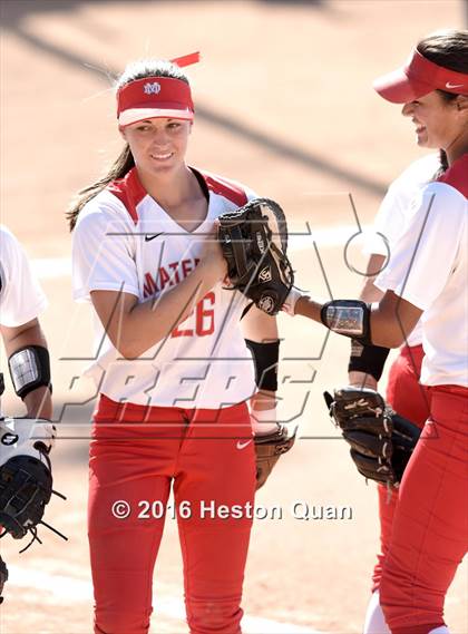 Thumbnail 2 in Mater Dei vs Orange Lutheran (Alan Dugard Classic) photogallery.