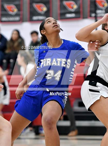 Thumbnail 2 in Wheatland vs. Woodland Christian (Cardinal Classic) photogallery.