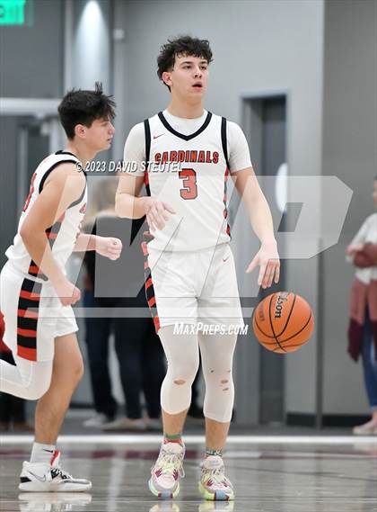 Thumbnail 2 in Mariposa County @ Woodland Christian (CIF SJS D5 Round 1 Playoff) photogallery.