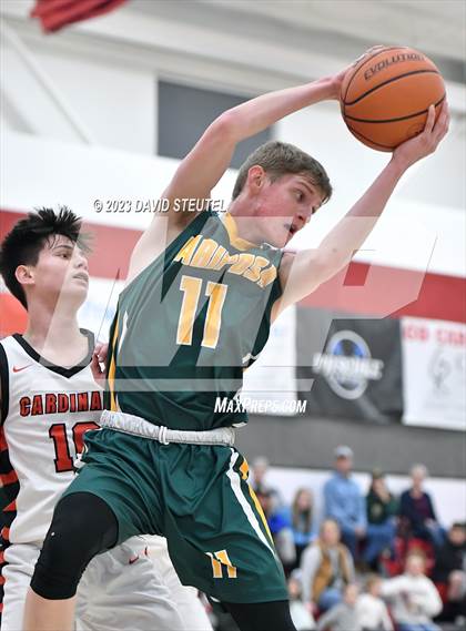 Thumbnail 3 in Mariposa County @ Woodland Christian (CIF SJS D5 Round 1 Playoff) photogallery.