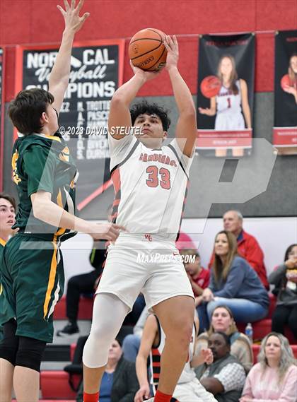 Thumbnail 3 in Mariposa County @ Woodland Christian (CIF SJS D5 Round 1 Playoff) photogallery.