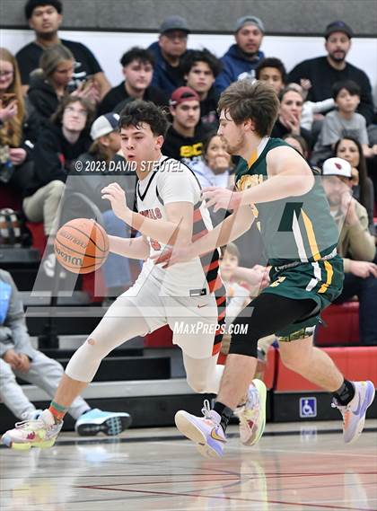 Thumbnail 2 in Mariposa County @ Woodland Christian (CIF SJS D5 Round 1 Playoff) photogallery.