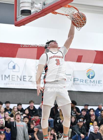 Thumbnail 2 in Mariposa County @ Woodland Christian (CIF SJS D5 Round 1 Playoff) photogallery.