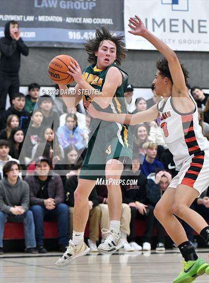Thumbnail 2 in Mariposa County @ Woodland Christian (CIF SJS D5 Round 1 Playoff) photogallery.