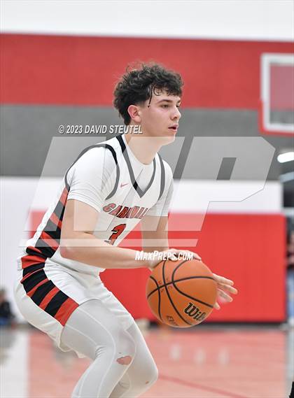 Thumbnail 2 in Mariposa County @ Woodland Christian (CIF SJS D5 Round 1 Playoff) photogallery.
