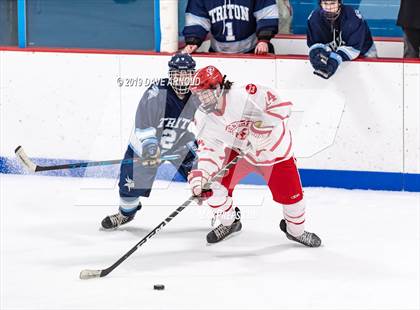 Thumbnail 3 in Triton Regional vs Masconomet Regional (MIAA Division 2 North Quarterfinal) photogallery.