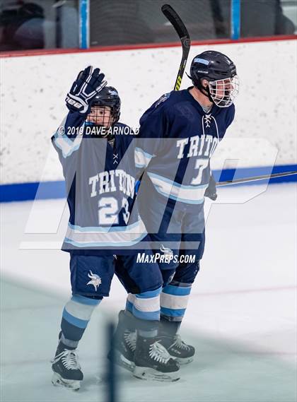 Thumbnail 3 in Triton Regional vs Masconomet Regional (MIAA Division 2 North Quarterfinal) photogallery.
