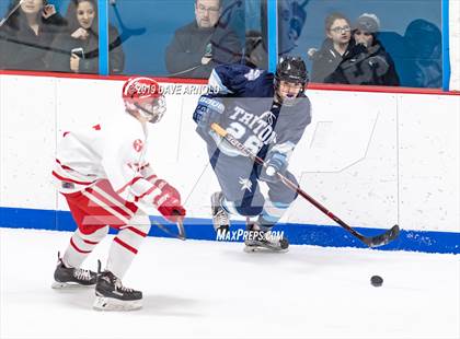 Thumbnail 3 in Triton Regional vs Masconomet Regional (MIAA Division 2 North Quarterfinal) photogallery.