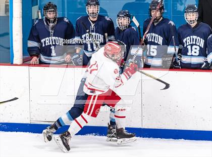 Thumbnail 2 in Triton Regional vs Masconomet Regional (MIAA Division 2 North Quarterfinal) photogallery.